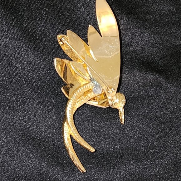 Vintage Corocraft Bird of Paradise Brooch - Picture 5 of 10